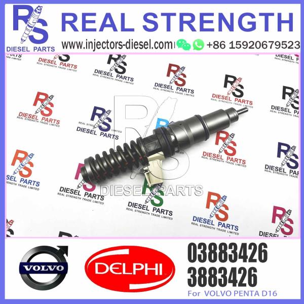 High Performance Common Rail Fuel Injector BEBE5H00001 3883426 03883426 for Engine D16