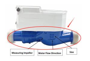 China Water Measurement with NB-IOT Smart Water Meter 0.1-90C Water Temperature 4-M16/8-M16/8-M16/8-M20 Connecting Bolts on sale