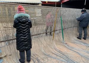 China Pliable / Flexible Bird Netting Fence Custom Bird Garden Net Wire Mesh on sale