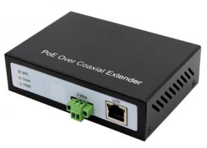 10/100Mbps IP over Coax Extender POE IP RJ45 Lan Over 2wire Twisted-Pair Extender 300m For IP Cameras