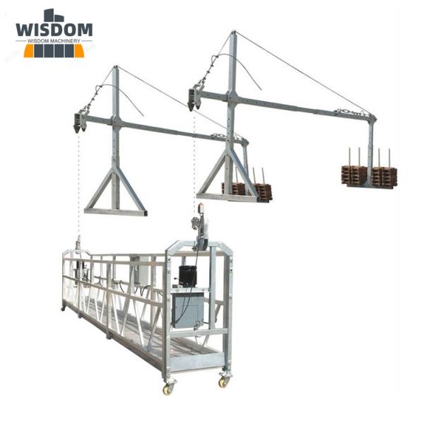 200m Zlp630 Swing Stage Work Suspended Platform For Construction