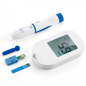 Quality High Blood Sugar Level Monitor with Test Strips , Blood Sugar Device for sale