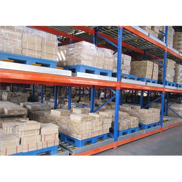 Strong Structure Gravity Racking System , Gravity Flow Racking Systems 8000kgs