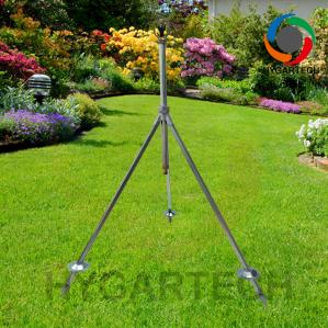 Metal Triangle Stand With Butterfly Sprinkler And Male Thread Connection For Watering In Irrigation Or Garden
