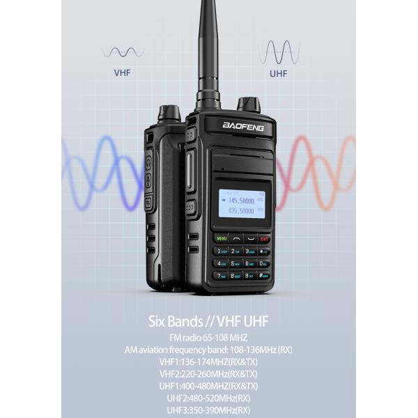 Baofeng P15UV UHF VHF Two Way Radio with Scramble Function