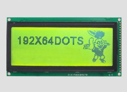 Buy Industrial 5V/3.3v LCM 192x64 Graphics LCD Module 120x62 Dot Matrix Display Module at wholesale prices
