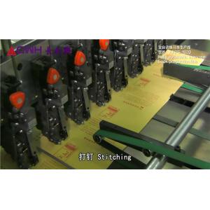 Student 300m/min Exercise Book Machine Wire Stitching