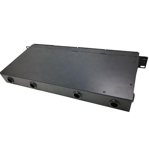 144F 19in 1U MPO MTP Patch Panels 12 Port Patch Panel Rack Mount For Fiber Channel