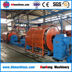 China JLK-500/6+12+18+24 Rigid Wire Stranding Machines With Worm Clamping on sale