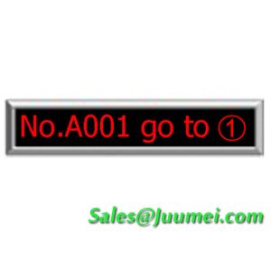Quality Queue System 8 Character one Line LED Counter Display (LD02D) for sale
