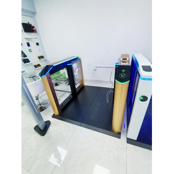 High Security Pedestrian Facial Recognition Wing Gate Turnstile Manufacturer