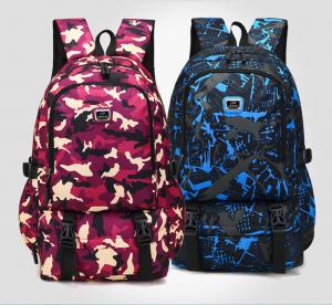 China backpack for men and women are the new Korean version of campus students' computer travel bags on sale