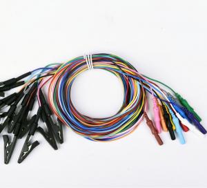 Quality Reusable Colorful Alligator Clips 12 Colors With Standard 1 Pin DIN for sale