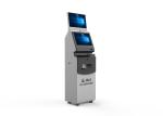 Multi Touch Screen Cash Payment Kiosk Wall Mounted With Encrypting Pin Pad