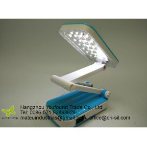 PP-666S Solar Panel Plastic Table Lamp LED Reading Lamp