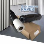 Digital Printing 47 Inch 100gsm Roll To Roll Sublimation Paper For Large Format