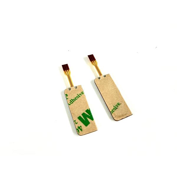 Customize Laser Cutting Membrane Switch Keypad With Plastic Film Printing Two Keys