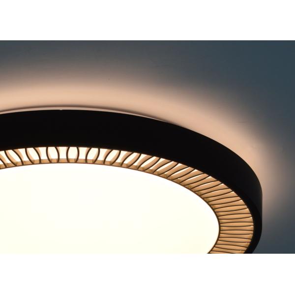 1700lm IP20 110V Dimmable LED Ceiling Lamp 6500K Plastic Warm White