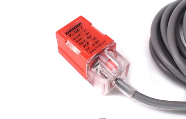 Buy Red PNP Proximity Switch High Reliability With Multiple Protection Function at wholesale prices