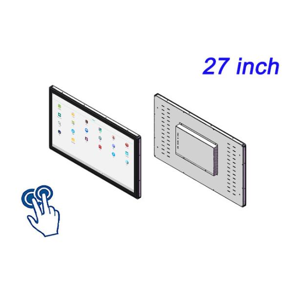 27-Inch Android Embedded Touch Screen for Trade Show Displays, Smart Retail Applications, Multimedia Consoles, and Control Systems