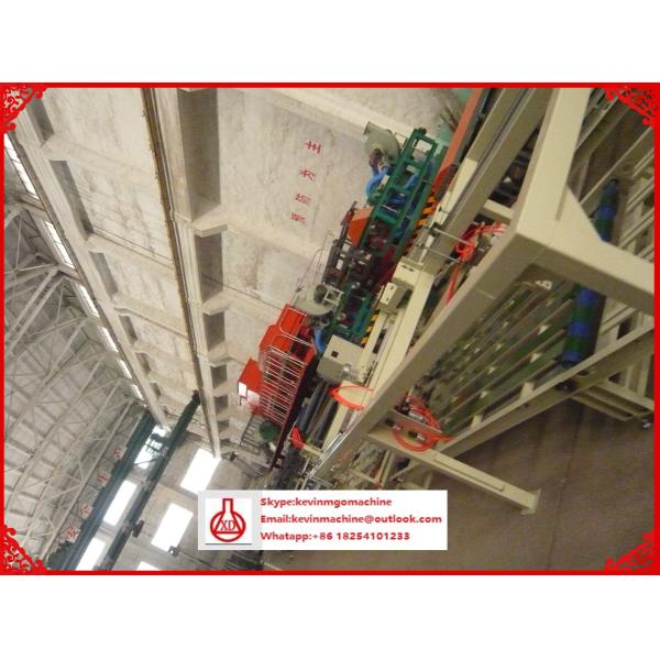 Glass Magnesium / Straw Board Wall Panel Making Machine for Interior Exterior Partition
