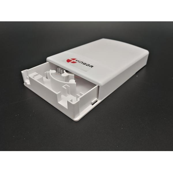 1 Core Optical Socket Termination Box ABS Fiber To The Home Wall Installation With SC adapter