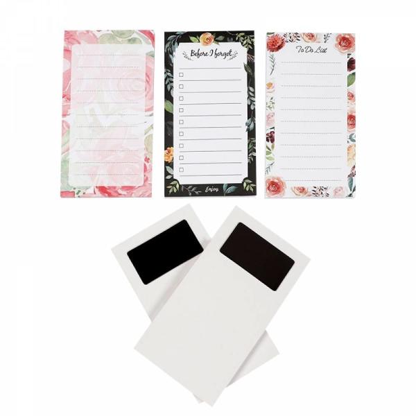 Reusable Fridge Magnetic Memo Pad With Pen Custom Design ISO