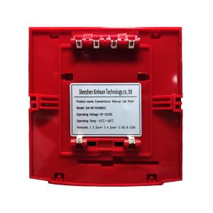 China Emergency Pull Station Fire Alarm System Conventional Manual Call Point MCP with 1A/30VDC Relay Contact Rating Apaitplicon on sale