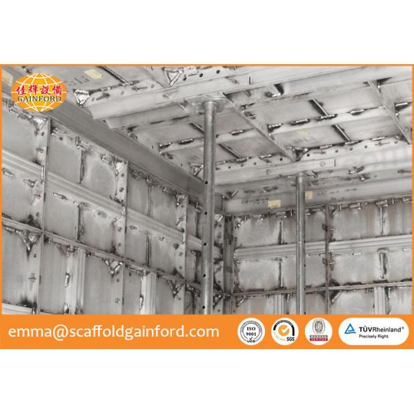 Galvanized steel shoring prop with Germany type adjustable length from 3M to 5M for template projct