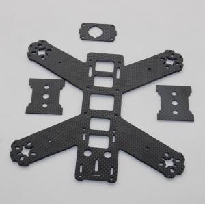 Quality China Carbon Fiber  Parts Custom CNC Machining Factory for DIY Drones RC Racing Cars Unmanned Aerial Vehicle for sale