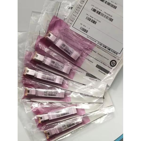 Stocked 1000BASE-T Standard Gigabit Ethernet Transceiver Module Copper SFP RJ-45 Networking Devices-GLC-TE