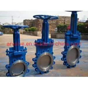 PN10 GM Sealing GGG40 API Manual Knife Gate Valve