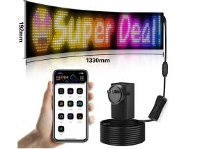 China Car Window LED Digital Display Screen Multi-Function Programmable Advertising Decorative Board Matrix on sale