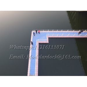 China Floating Bridge and Floating Marina Pontoon factory