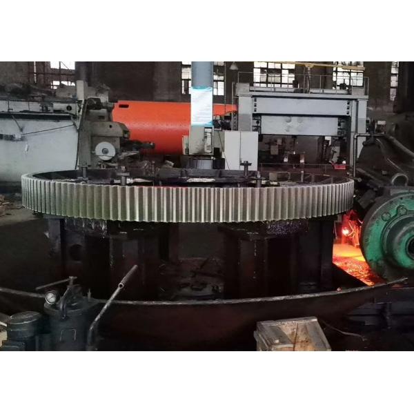 Custom 10-45mm Module Large Girth Gear pinion Ring For Grinding Mill