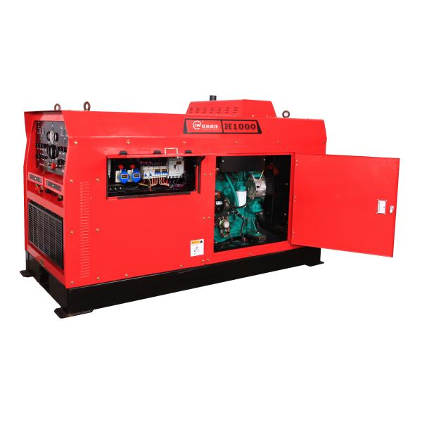 H1000 Engine Driven Welding Machine With 500A x 2 Dual Welding Positions