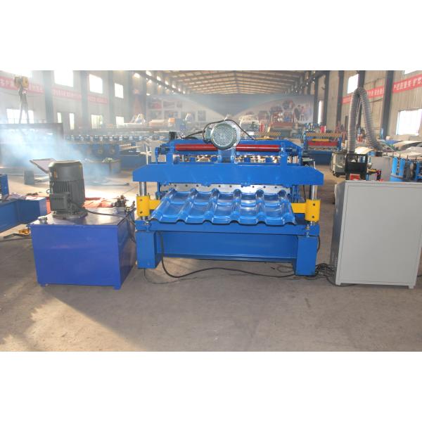 0.3mm 20m/Min Glazed Tile Roll Forming Machine For Building Material