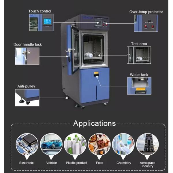 SGS 80L Temperature Humidity Chamber , Anticorrosive Stability Test Chamber