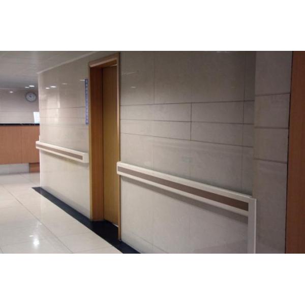 PVC Wall Guard System Plastic Profile Extrusion Machine Perfect Working Performance