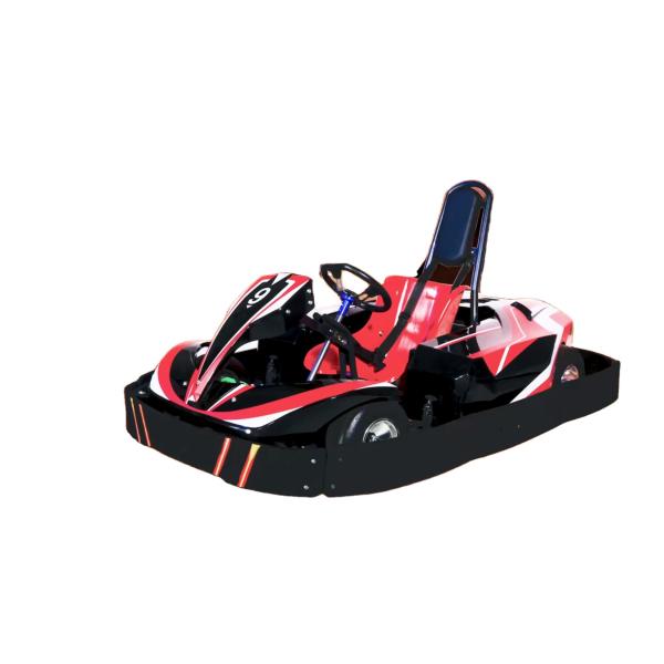 Green Blue 12Nm Electrical Go Kart With Adjustable Pedal CE