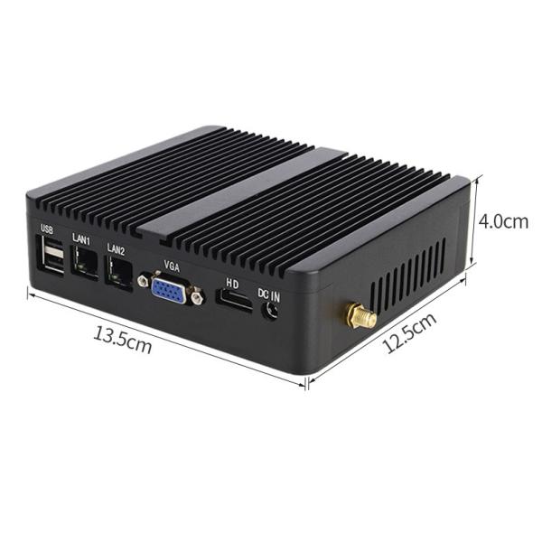Dual Network String Host Fanless Embedded Industrial Computer