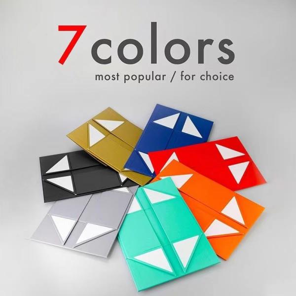 Recycled Gift Cardboard Foldable Boxes Magnetic Closure Packaging Folding For Cosmetic Wig Shoe