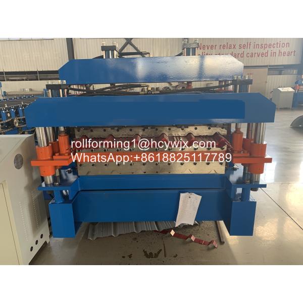 High Speed Double Layer Roll Forming Machine 380V 50Hz 3 Phase
