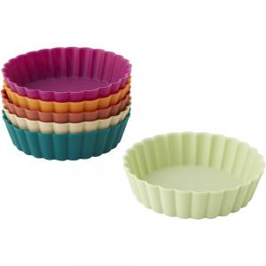 Quality High quality Durable Wilton Silicone Mini Pie Molds with FDA Approved for sale