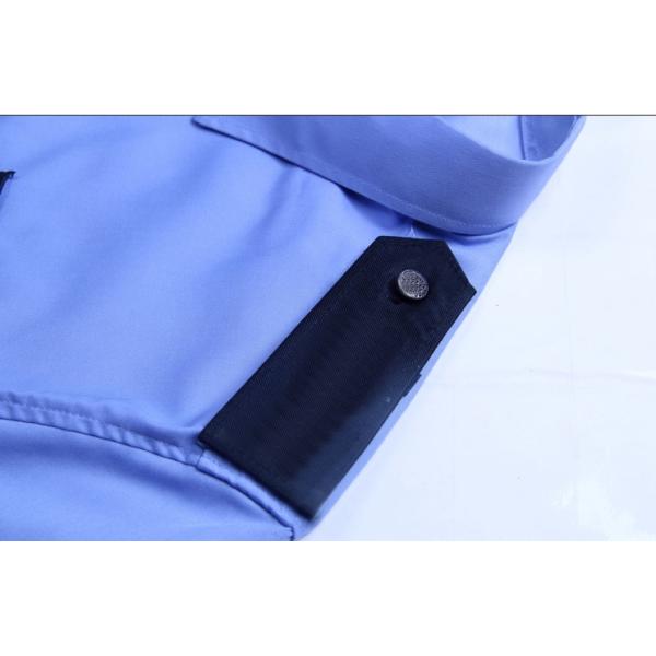 Durable Security Guard Uniform , Mens Security Uniform Shirts With Two Pockets