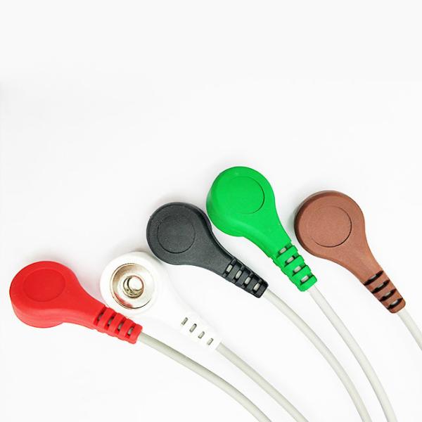 IEC AHA Snap Clip Holter ECG Cable GE SEER Light 5 7 10 Leads