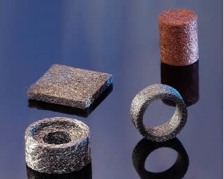 Compressed Knitted Stainless Steel Screen 304 0.2mm diameter For Exhaust Silencers