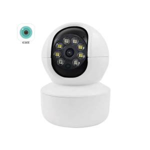 Quality Icsee App Camera Smart Pan Tilt Full HD 3MP Wireless Ip Camera Indoor Wifi CCTV Camera Baby Home Security Color At Night for sale
