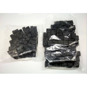 Plastic small square rubber particle square cushion block gasket