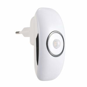 Quality Smart Night Light PIR Motion Sensor Control Cold White Body Induction Mini Lamp Plug-In Sensor Light for sale